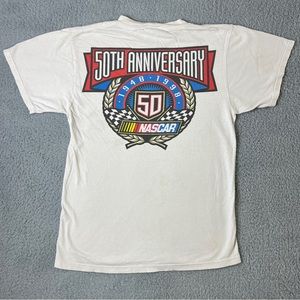 Vintage 1998 Nascar 50th Anniversary Size Medium T Shirt